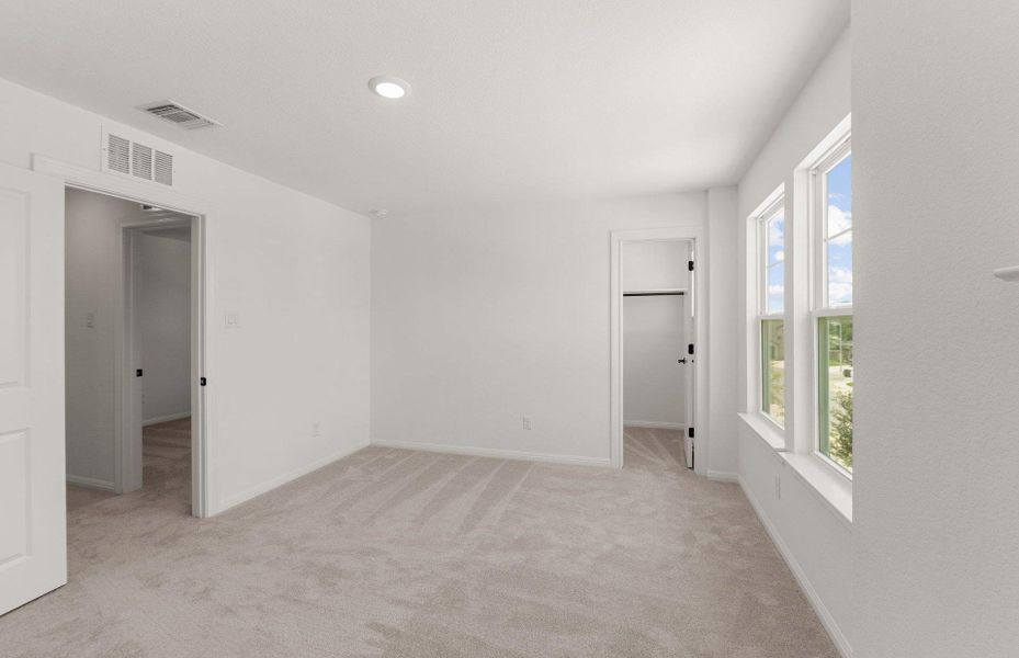 Spacious, unfurnished interior of a new home in Horizon Lake, Leander (Image 19). Spacious, unfurnished interior of a new home in Horizon Lake, Leander (Image 19).