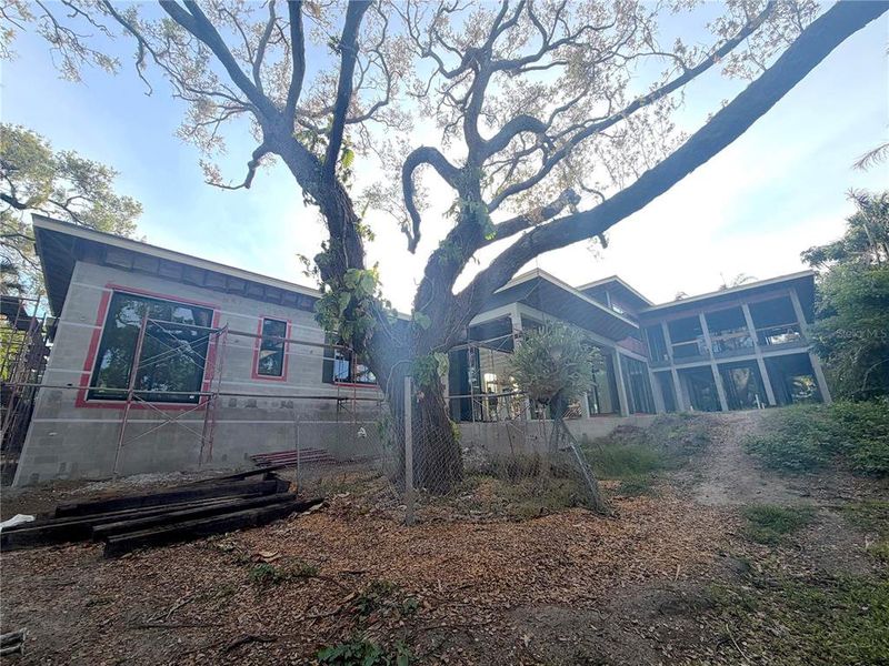 In-progress construction of a new home in , Sarasota, FL (Image 19).