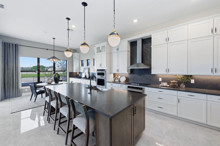 Representative furnished interior of a home built from the Livingston II by Pulte Homes in Marigold, Davie (Image 16).