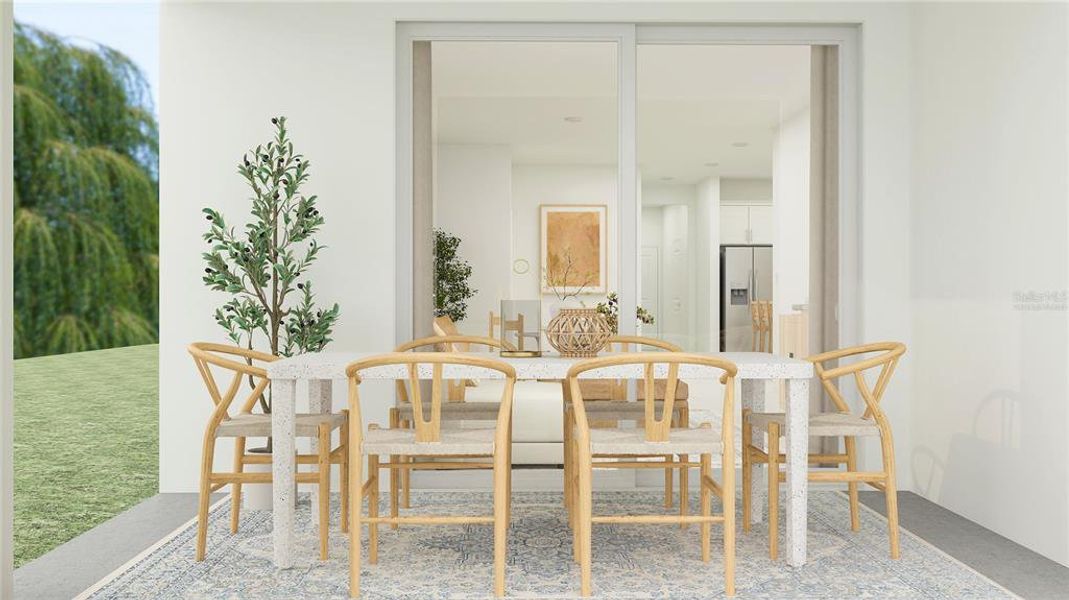 Exterior details and patio area of a home in , Kissimmee (Image 3). Exterior details and patio area of a home in , Kissimmee (Image 3).