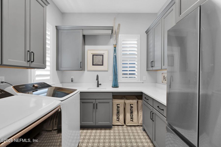 Furnished interior view inside a new home in Palmetto Cove, Ponte Vedra (Image 37).