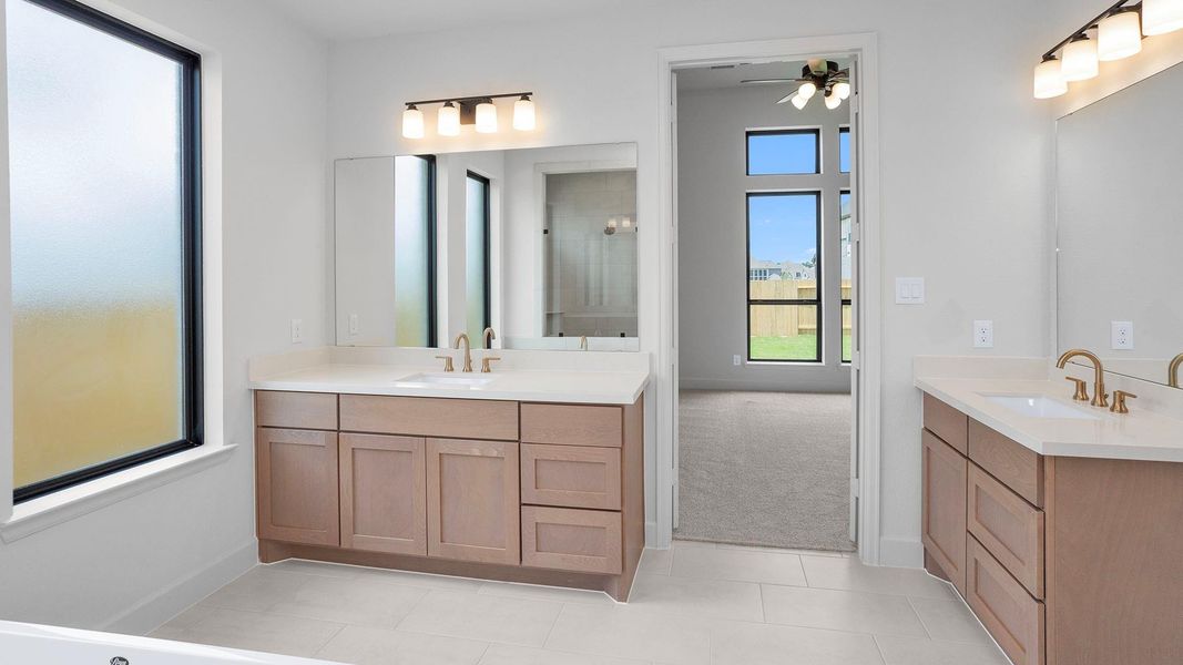 Furnished interior view inside a new home in Briarley, Montgomery (Image 5).