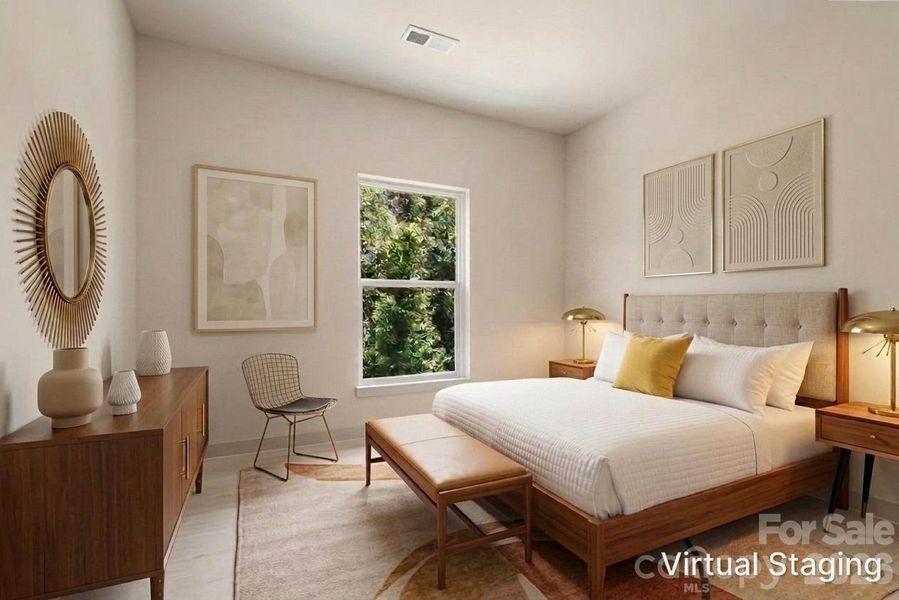 Furnished interior view inside a new home in , Asheville (Image 6).