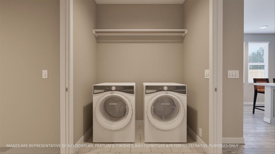 Furnished interior view inside a new home in La Segarra 40', Brookshire (Image 33). Furnished interior view inside a new home in La Segarra 40', Brookshire (Image 33).