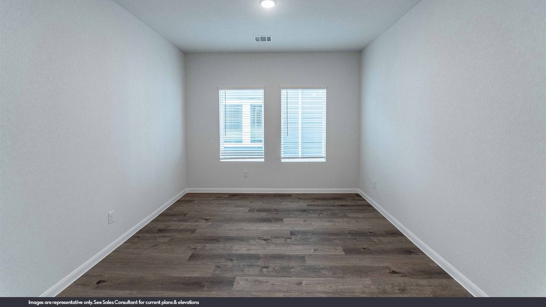 Representative unfurnished interior of a home built from the Maple by CastleRock Communities in Chasin Heights, Converse (Image 11).