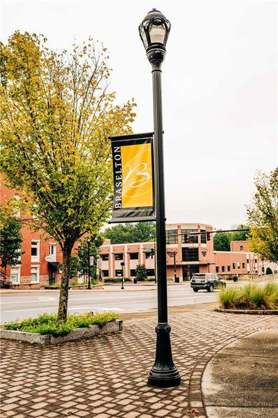 Front exterior of a new home in Rosewood Lake Estates, Hoschton, GA, highlighting curb appeal (Image 26).