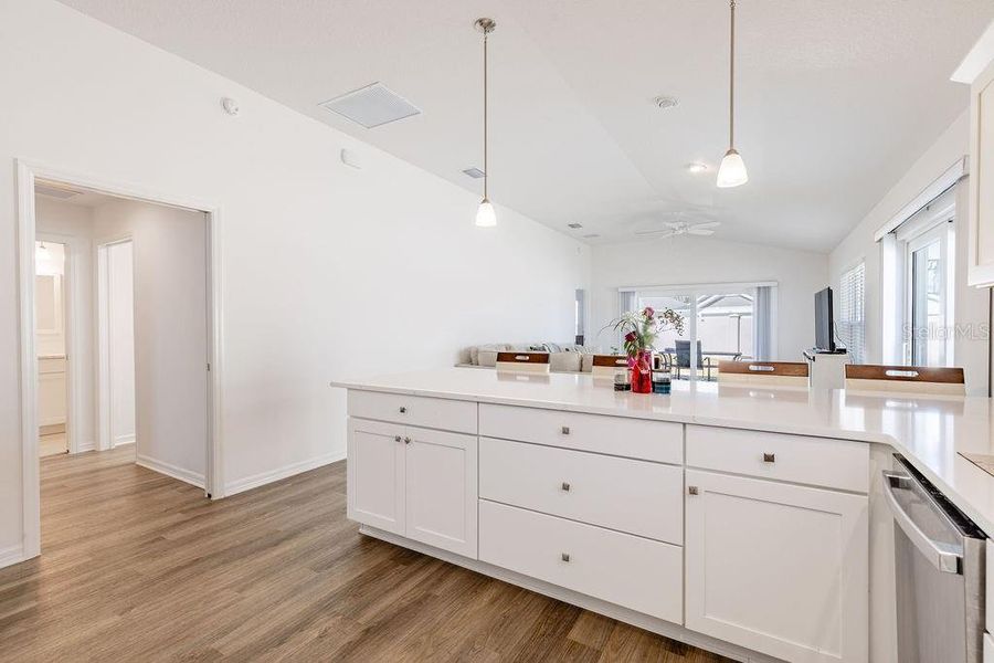 Furnished interior view inside a new home in , The Villages (Image 11).