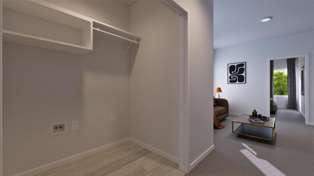Spacious, unfurnished interior of a new home in Sierra Vista, Rosharon (Image 20). Spacious, unfurnished interior of a new home in Sierra Vista, Rosharon (Image 20).