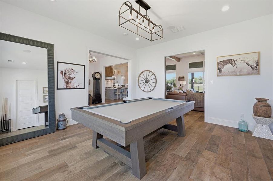 Furnished interior view inside a new home in , Savoy (Image 10).