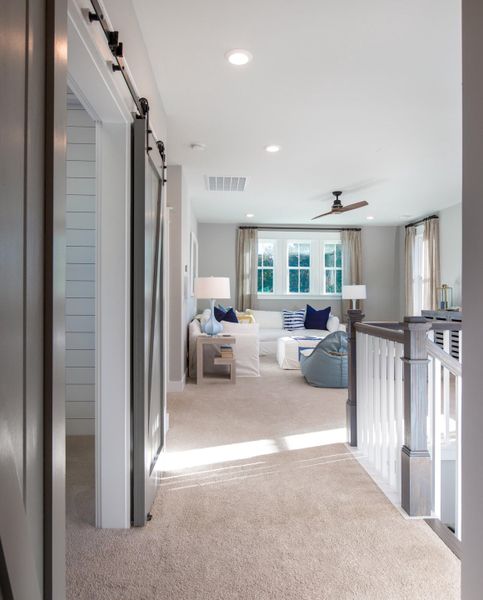 Furnished interior view inside a new home in Heron's Walk at Summers Corner, Summerville (Image 9).