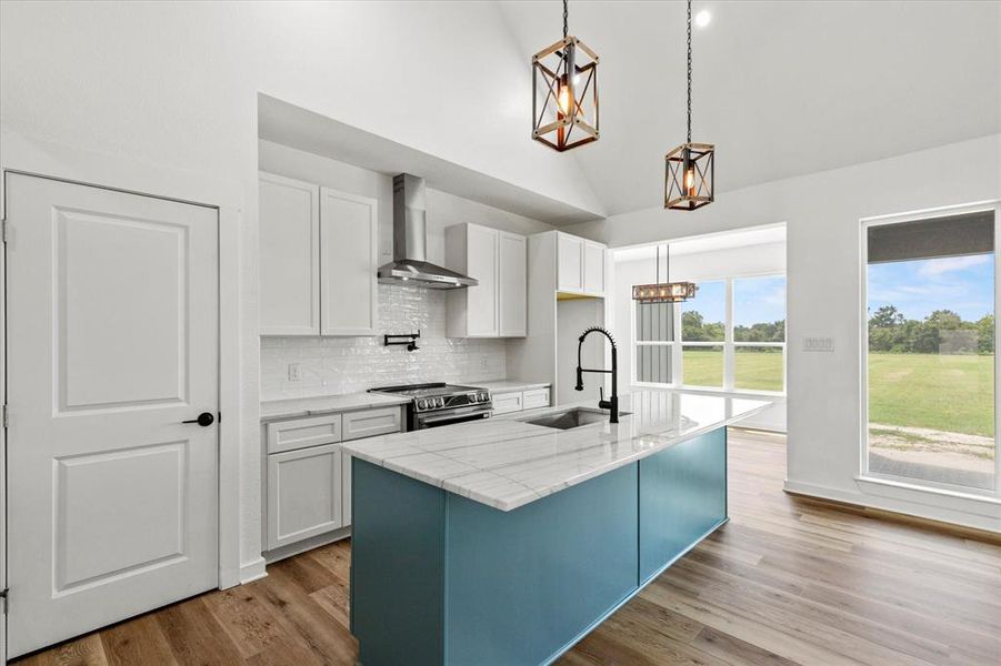 Furnished interior view inside a new home in , Emory (Image 5).
