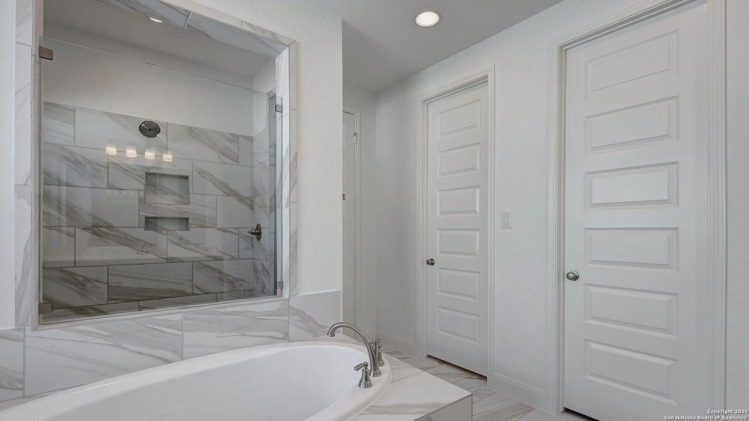 Furnished interior view inside a new home in Kallison Ranch, San Antonio (Image 16).