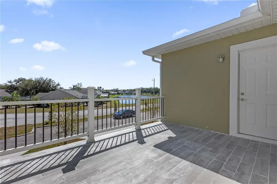 Second Floor Balcony