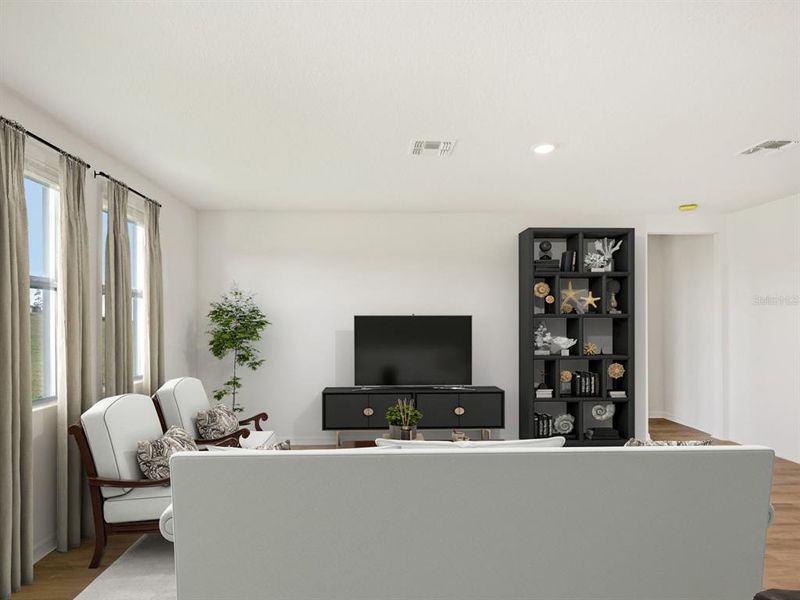 Furnished interior view inside a new home in Salt Meadows - Classic Series, Parrish (Image 7).