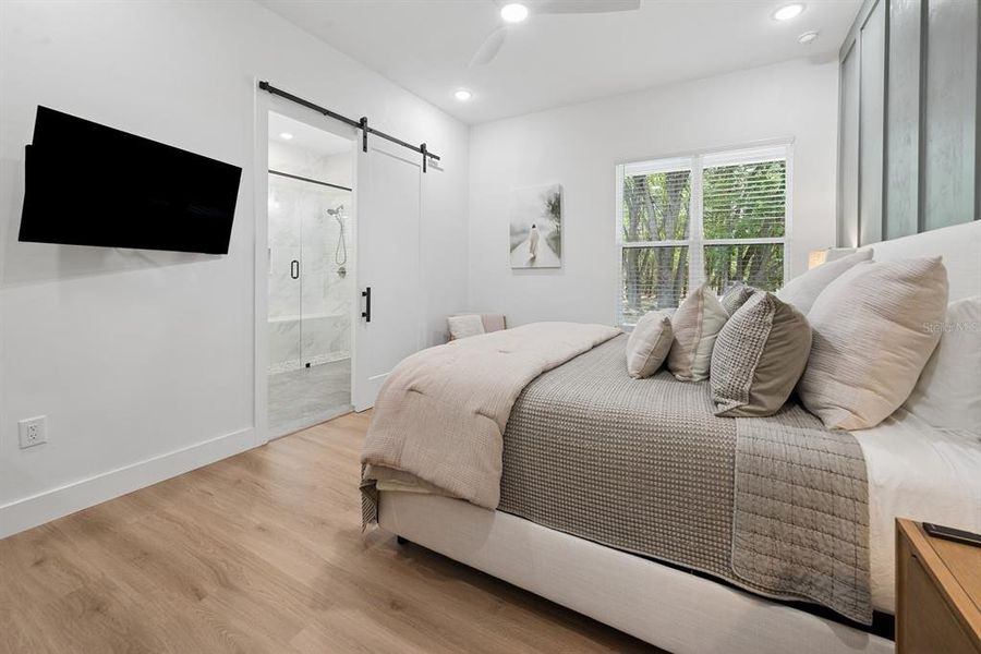 Furnished interior view inside a new home in , Fort White (Image 38).
