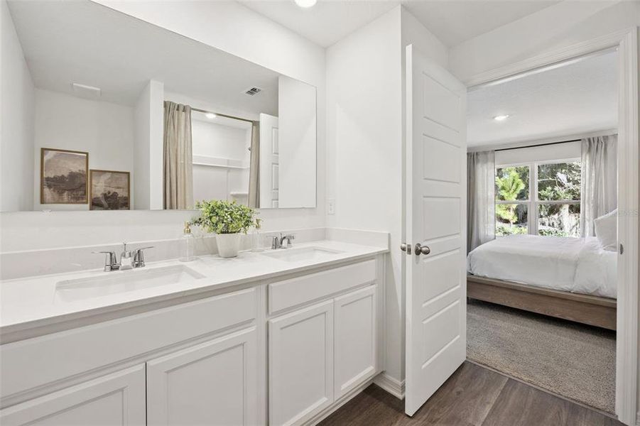 Furnished interior view inside a new home in Avalon Park Tavares, Tavares (Image 24).