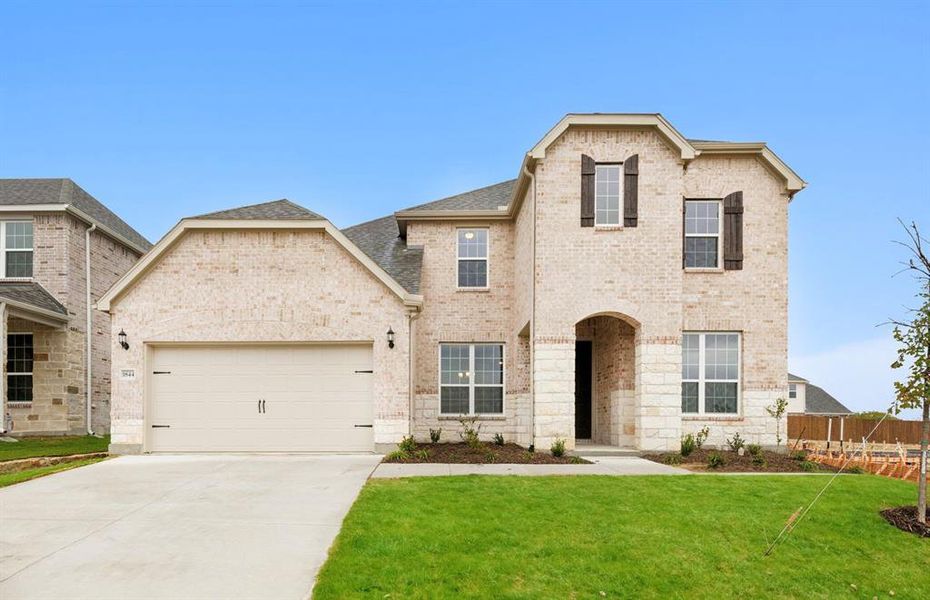 NEW CONSTRUCTION: Beautiful two-story home available at Wellington in Fort Worth