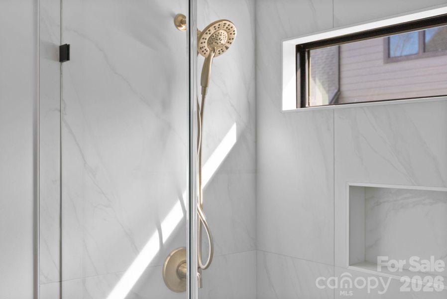 Close-up of interior finishes inside a home in , Asheville (Image 12).