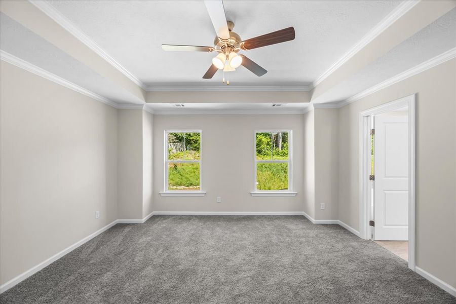 Spacious, unfurnished interior of a new home in Forrest Bluff, North Augusta (Image 23). Spacious, unfurnished interior of a new home in Forrest Bluff, North Augusta (Image 23).