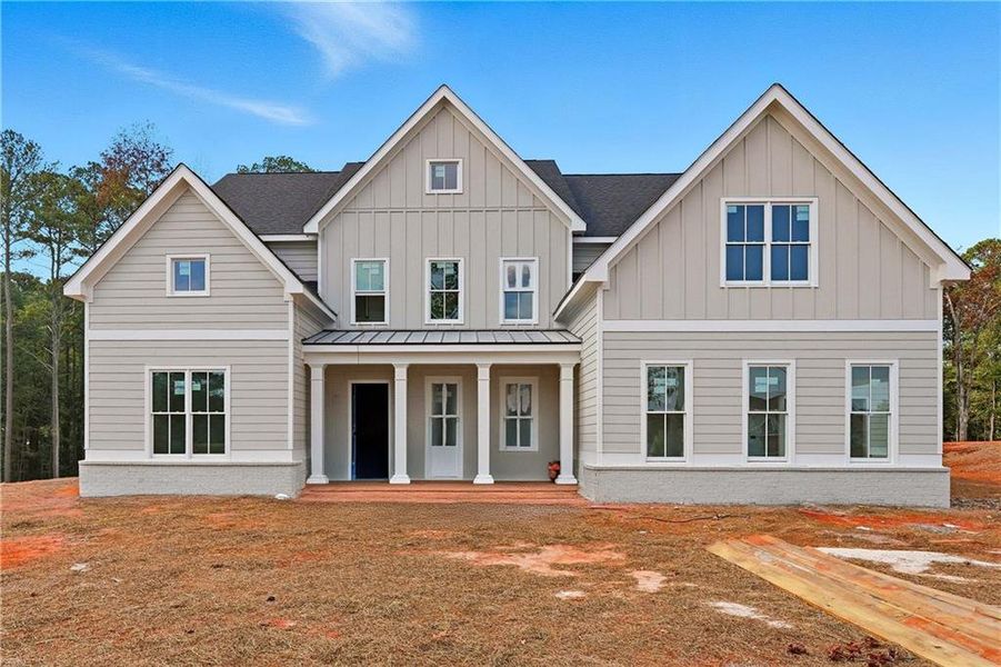 In-progress construction of a new home in , Marietta, GA (Image 12).