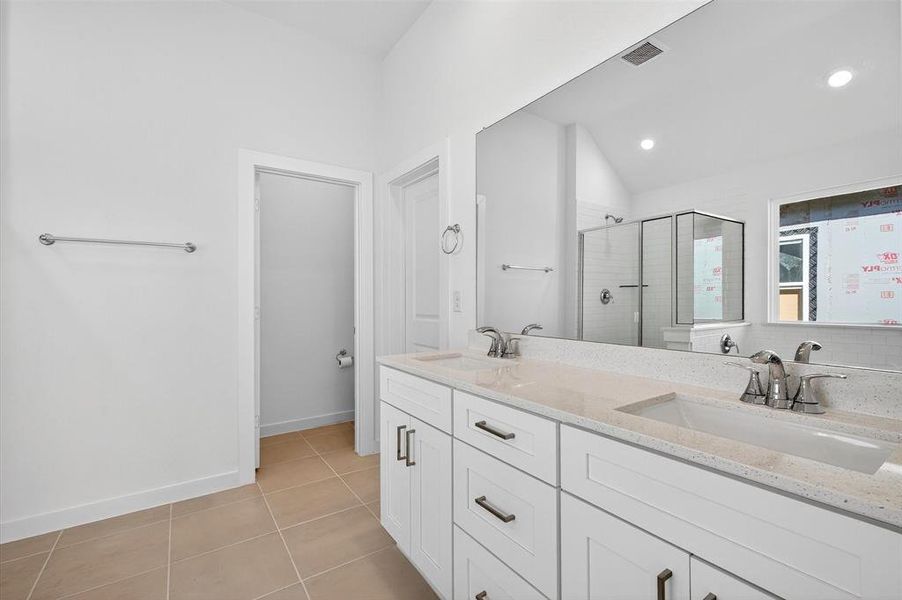 Furnished interior view inside a new home in Hickory Hill, Sherman (Image 10). Furnished interior view inside a new home in Hickory Hill, Sherman (Image 10).