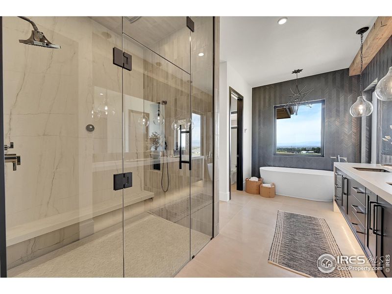 Furnished interior view inside a new home in , Fort Collins (Image 26).