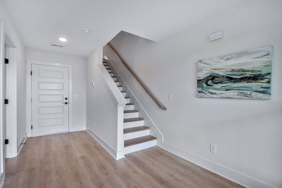 Welcoming Front Entry at The Ingram Townhome
