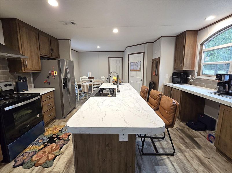 Furnished interior view inside a new home in , Coldspring (Image 10).