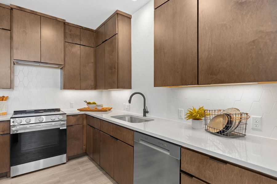 This picture is from another build with a similar floorplan.  The listing is for a to be built home with similar build and fit and finish.