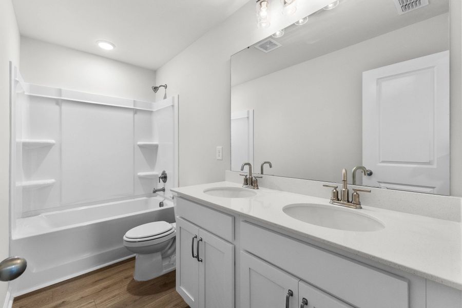 Similar Monroe floorplan for inspiration - features and finishes vary