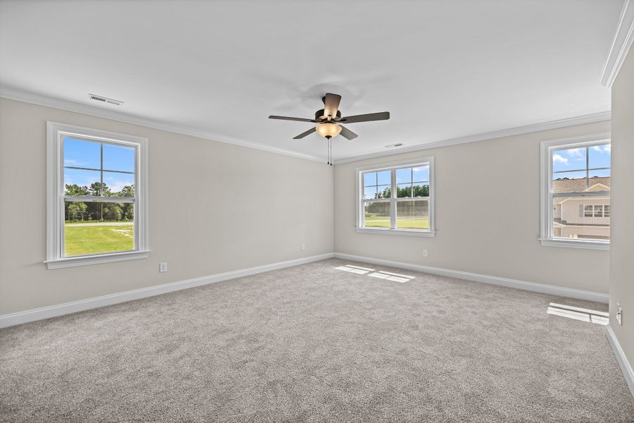 Spacious, unfurnished interior of a new home in Laurel Oaks, Greenville (Image 41). Spacious, unfurnished interior of a new home in Laurel Oaks, Greenville (Image 41).
