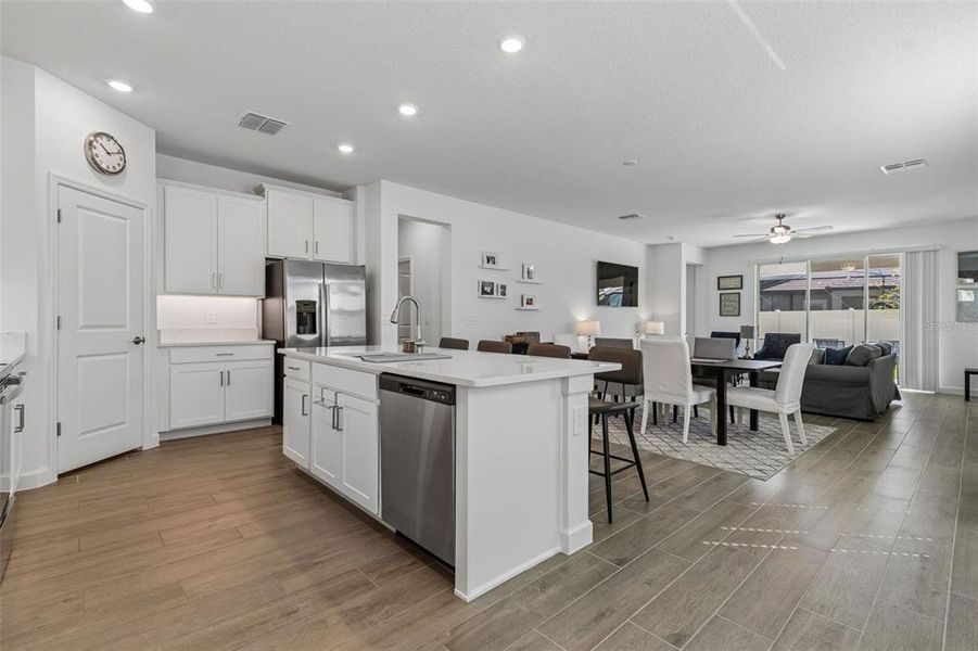 Furnished interior view inside a new home in Mirada Active Adult, San Antonio (Image 7).