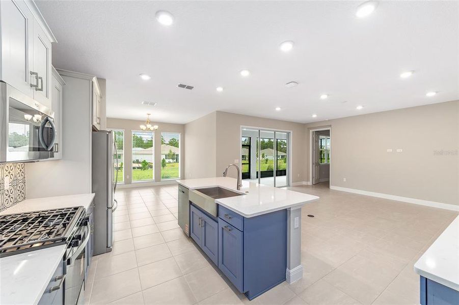 Furnished interior view inside a new home in On Top of the World Communities, Ocala (Image 13).