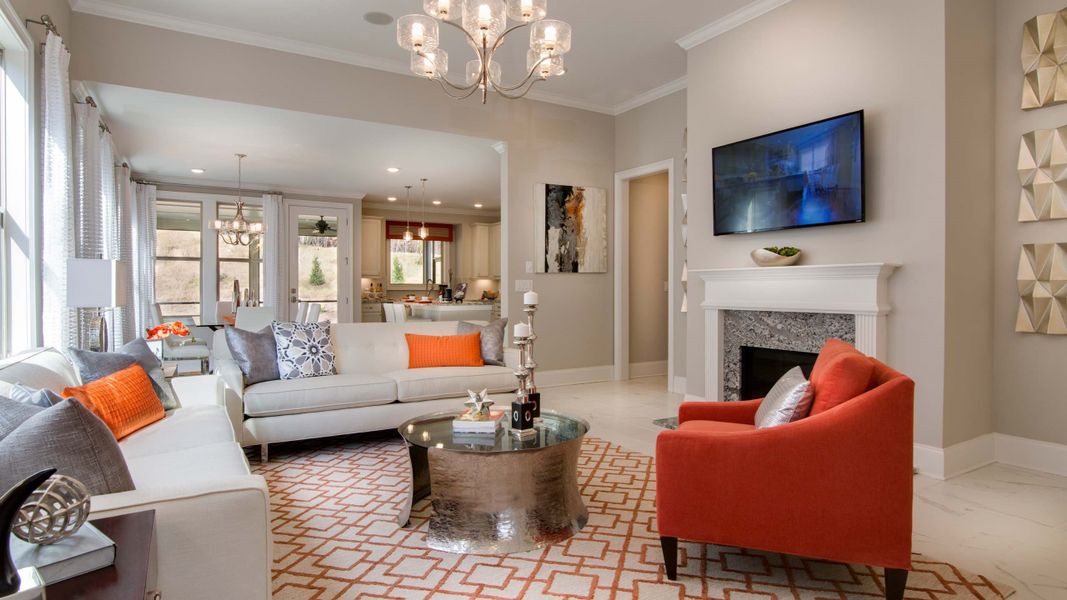 Great Room with Gas Fireplace Great Room with Gas Fireplace