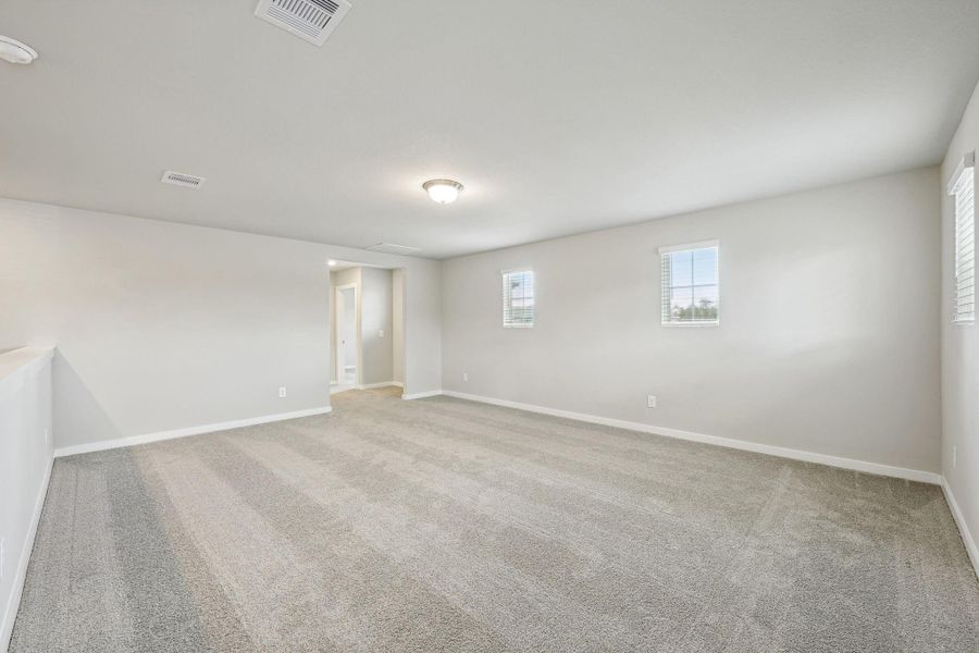 Photo is not of the actual home but is an inspirational photo of builder’s model home and may depict options, furnishings, and/or decorator features that are not included. Photo is not of the actual home but is an inspirational photo of builder’s model home and may depict options, furnishings, and/or decorator features that are not included.