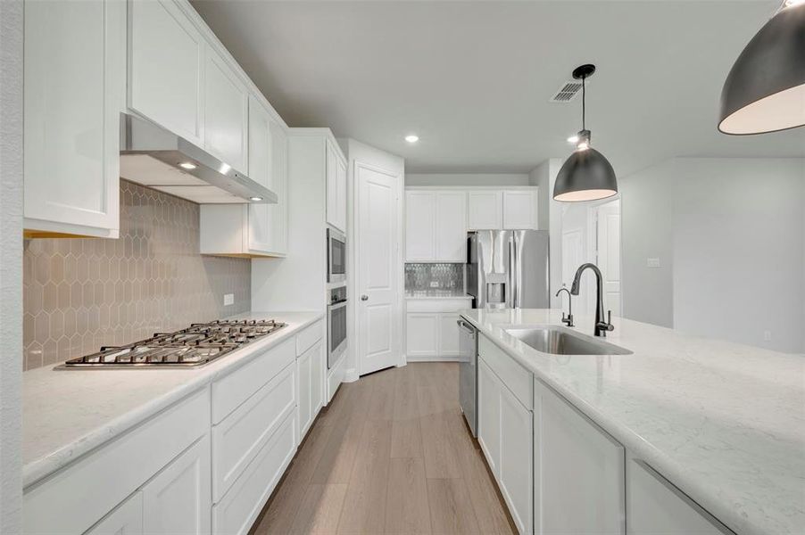 Furnished interior view inside a new home in Aster Park, McKinney (Image 6).