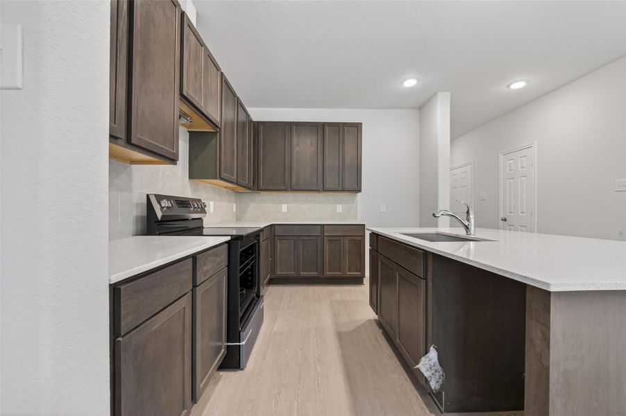 Furnished interior view inside a new home in , Houston (Image 11).