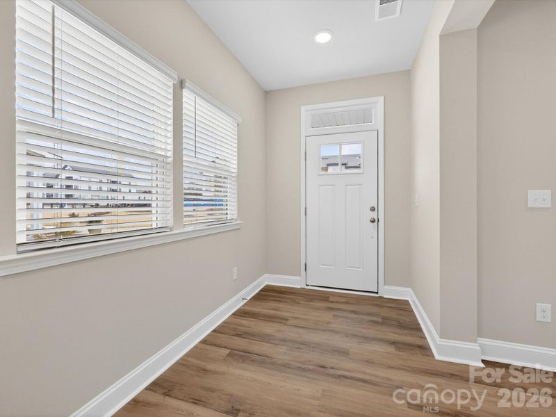 Spacious, unfurnished interior of a new home in North Creek Village, Huntersville (Image 12).