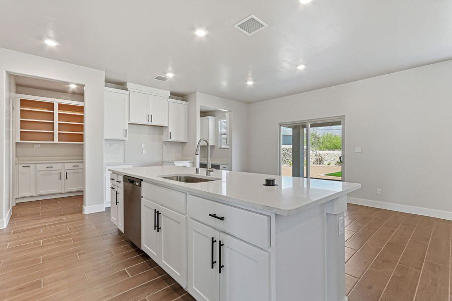 Furnished interior in a model home at Desert Springs | Enchanted Series in El Paso (Image 4).