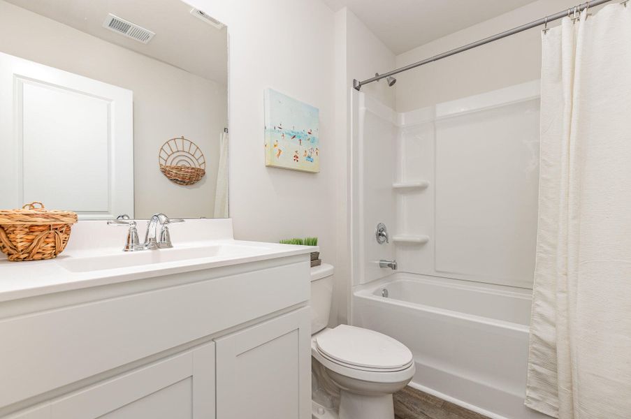 Furnished interior view inside a new home in Mulberry Landing, Orangeburg (Image 16).
