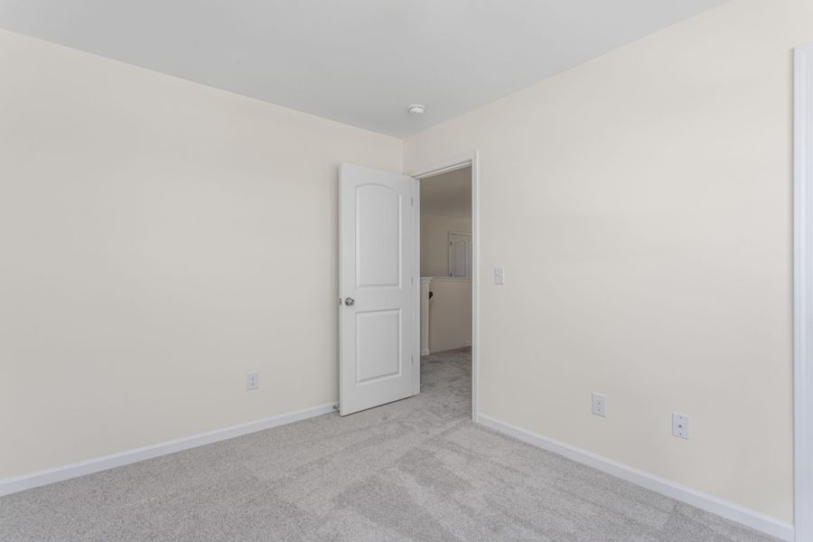 Representative unfurnished interior of a home built from the Dayton by Keystone Homes NC in The Wilcox, Greensboro (Image 43).