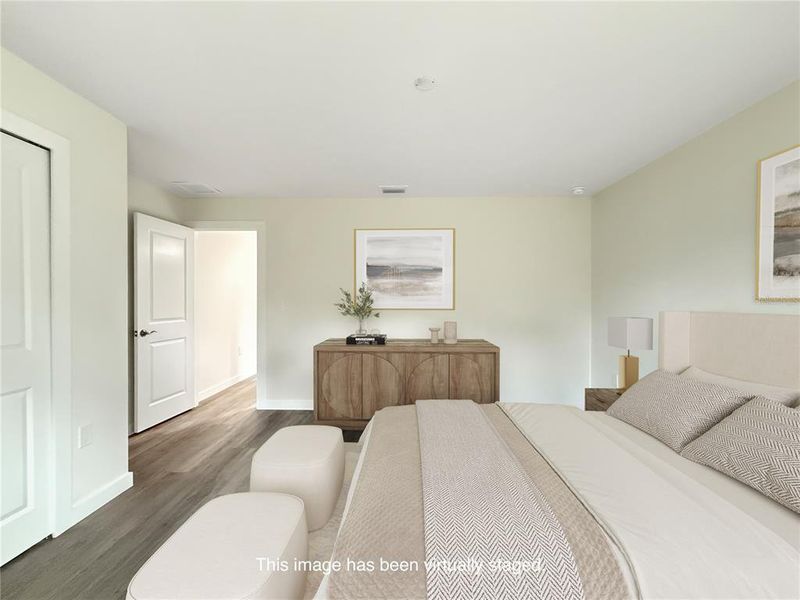 Similar Model featuring 2nd Bedroom-virtual staging