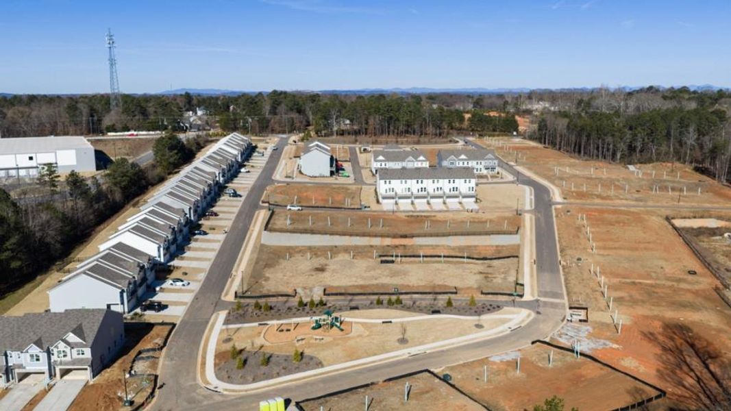 Site preparation for new homesites in Waypoint, Flowery Branch (Image 25).