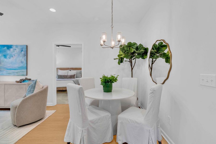 Furnished interior view inside a new home in , Summerville (Image 10). Furnished interior view inside a new home in , Summerville (Image 10).