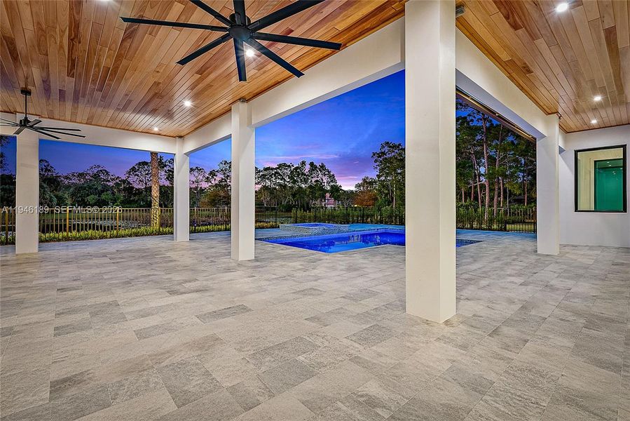 Exterior details and patio area of a home in , Palm Beach Gardens (Image 19). Exterior details and patio area of a home in , Palm Beach Gardens (Image 19).