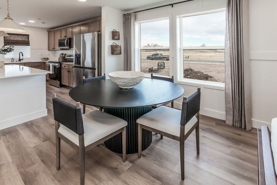Representative furnished interior of a home built from the Magnolia by Hartford Homes in Prairie Song Cottages, Windsor (Image 19). Representative furnished interior of a home built from the Magnolia by Hartford Homes in Prairie Song Cottages, Windsor (Image 19).