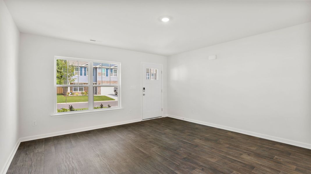 Spacious, unfurnished interior of a new home in Wildbrook Village, Waynesville (Image 16).