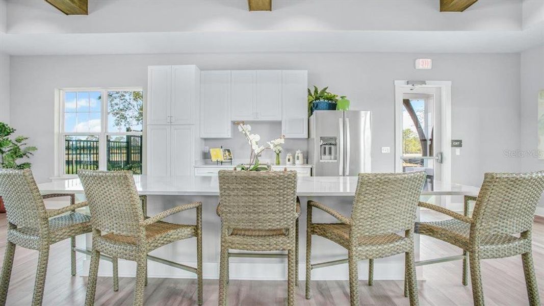 Furnished interior view inside a new home in Sawmill Branch, Palm Coast (Image 4). Furnished interior view inside a new home in Sawmill Branch, Palm Coast (Image 4).