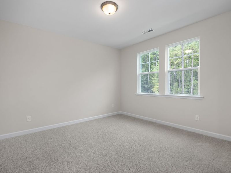 Representative unfurnished interior of a home built from the The Beech by Davidson Homes LLC in Wendell Ridge, Wendell (Image 36).