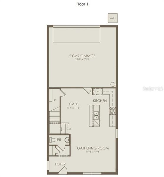 2D floor plan layout of this home in Lakehaven Estates, Clermont, FL (Image 2). 2D floor plan layout of this home in Lakehaven Estates, Clermont, FL (Image 2).